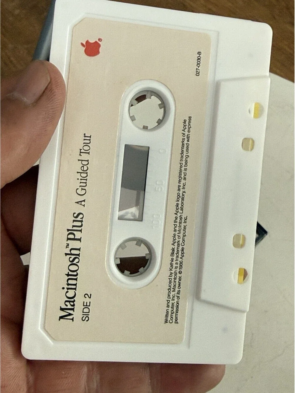 1984 Macintosh Plus A Guided Tour  Cassette , Vintage